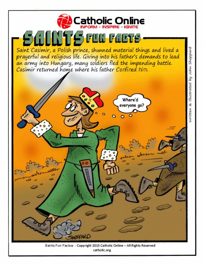 Saints Fun Facts for St. Casimir