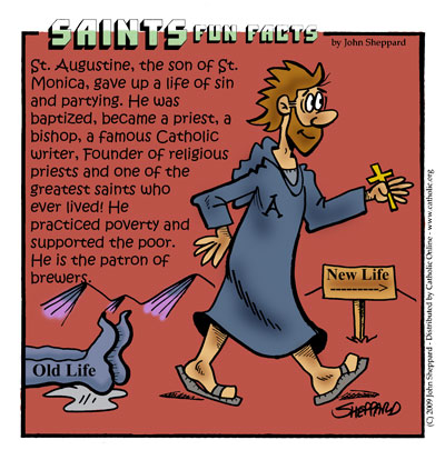 Saints Fun Facts for St. Augustine of Hippo