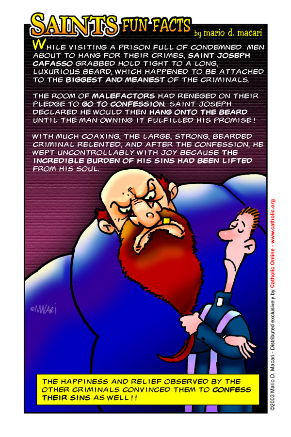 St. Joseph Cafasso Saints Fun Facts for St. Joseph Cafasso