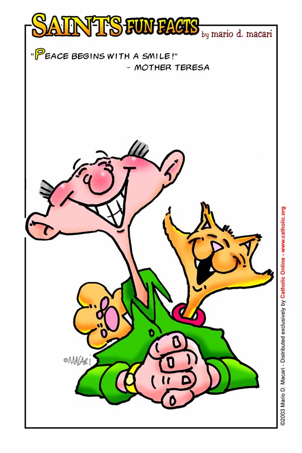 Saints Fun Facts for St. Teresa of Calcutta